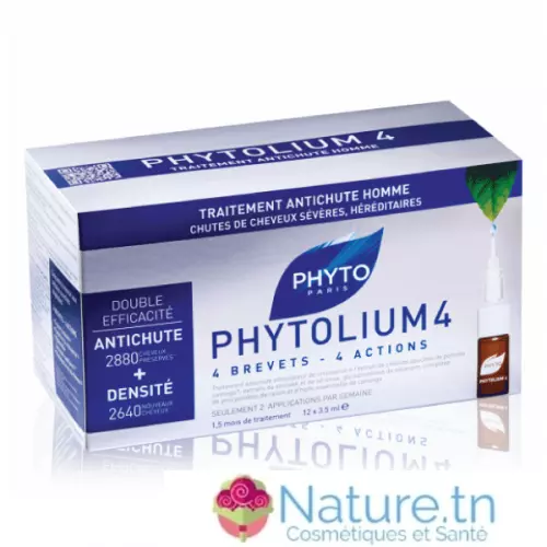 Phyto PhytoLium 4 Concentré antichute -12 Ampoules