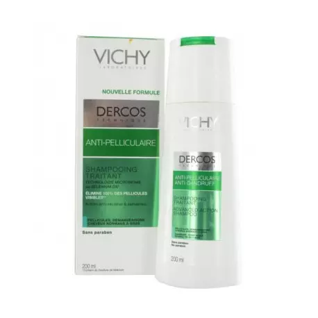 Vichy dercos shampooing anti pelliculaire cheveux gras