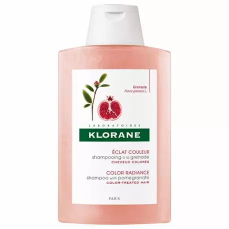 Klorane shampoing éclat couleur à la grenade