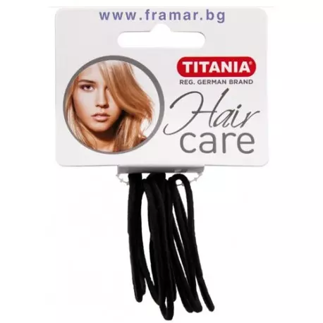 Titania 6 élastiques noirs