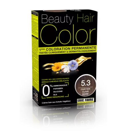 Beauty Hair color 5.3 chatin clair doré