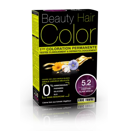 Beauty Hair color 5.2 chatin clair violet