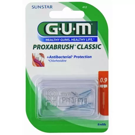 Gum proxabrush classic brossette 0.9mm/412