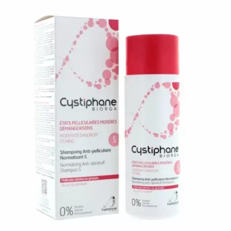 CYSTIPHANE SHAMPOING ANTI-PELLICULAIRE 200ML