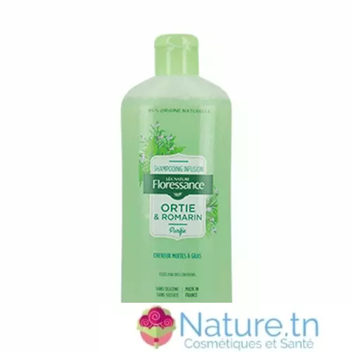 FLORESSANCE SHAMPOOING INFUSION ORTIE ROMARIN – PURIFIE 250ML