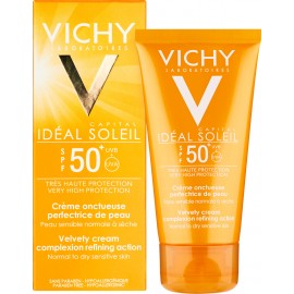 VICHY CAPITAL SOLEIL SPF50+ CREME ONCTUEUSE PEAUX NORMALES A SECHES