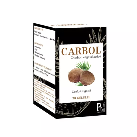CARBOL – BIOHEALTH  30 GELULES